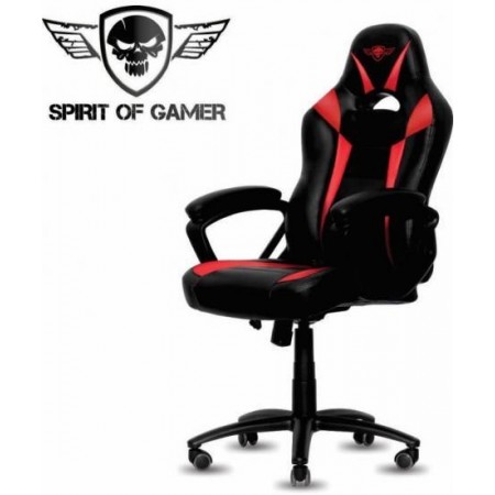 CADEIRA SPIRIT OF GAMER FIGHTER - VERMELHA/PRETA 